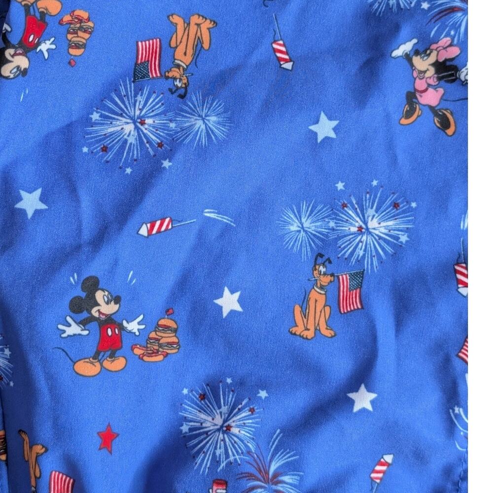Old Navy x Disney Americana Mickey Mouse Boys Swim Trunks XS 5 USA - Picture 2 of 5